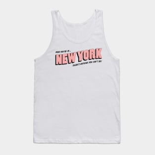 new york postcard Tank Top